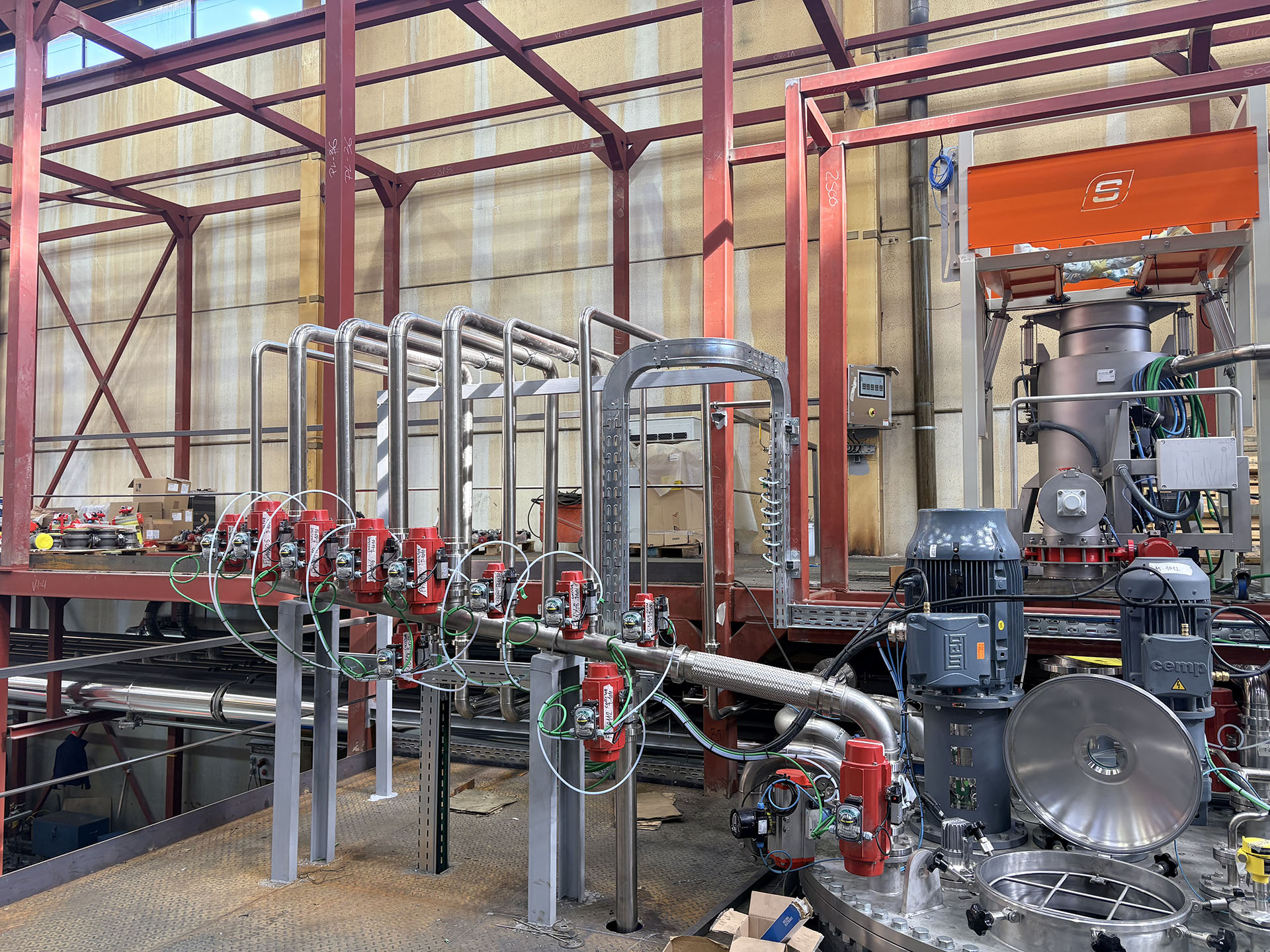 Skid industrial a medida